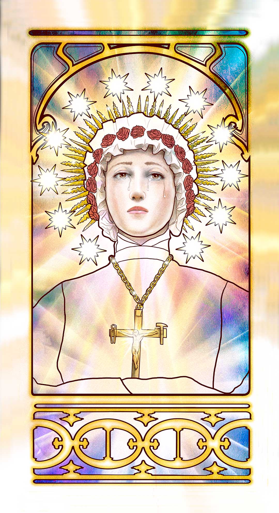 Our Lady Of La Salette Sacred Art Live