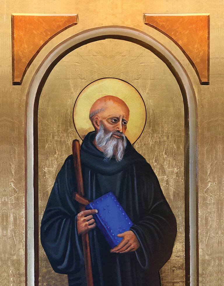 St. Benedict of Nursia - Sacred Art Live!