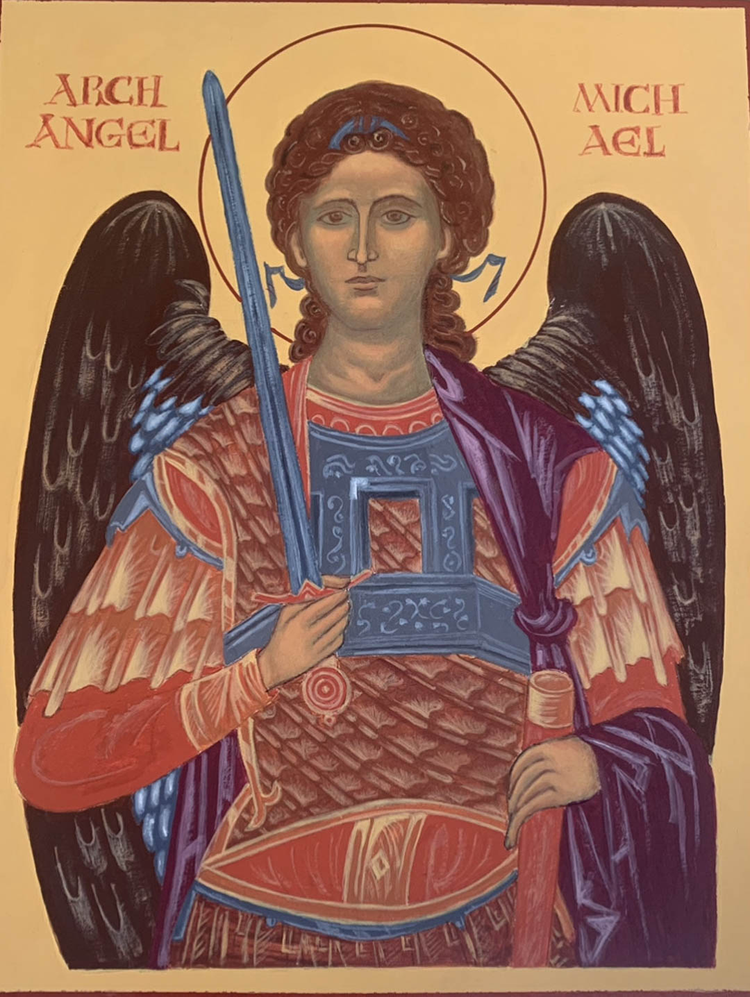 Icon of Saint Michael the Archangel Sacred Art Live!